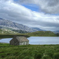 Buy canvas prints of Loch Stack by Jamie Green