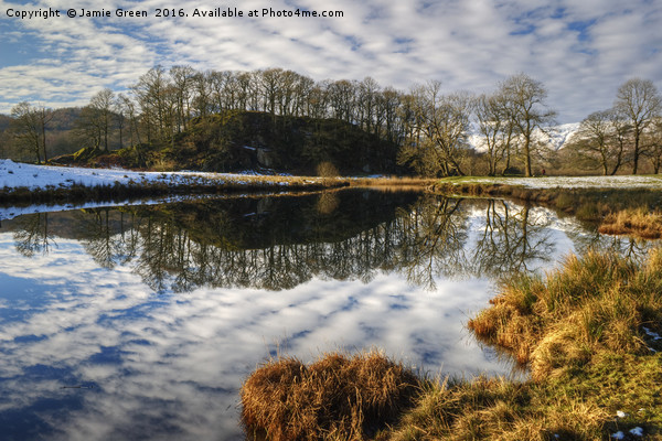 The River Brathay Picture Board by Jamie Green
