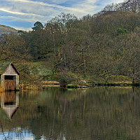 Buy canvas prints of Rydal Boathouse by Jamie Green