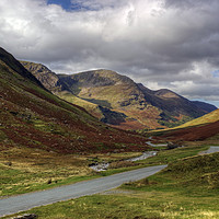 Buy canvas prints of Honister Pass by Jamie Green