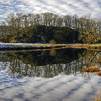 Buy canvas prints of Brathay Reflections by Jamie Green