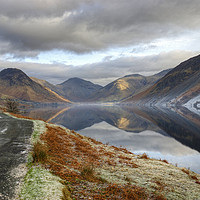 Buy canvas prints of Wastwater Reflections by Jamie Green