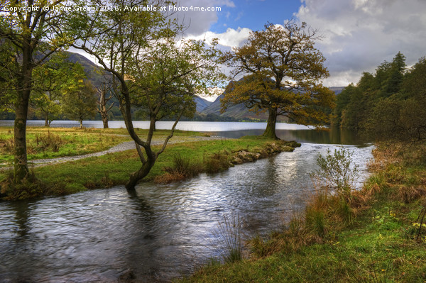 Buttermere Dubs Picture Board by Jamie Green