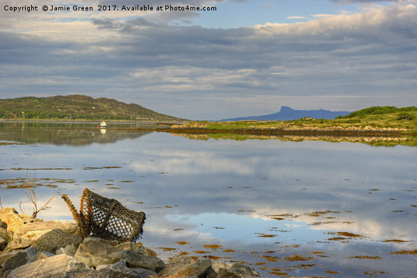 Arisaig Views Picture Board by Jamie Green