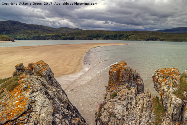 The Kyle Of Durness Picture Board by Jamie Green