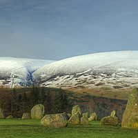 Buy canvas prints of Skiddaw From Castlerigg by Jamie Green