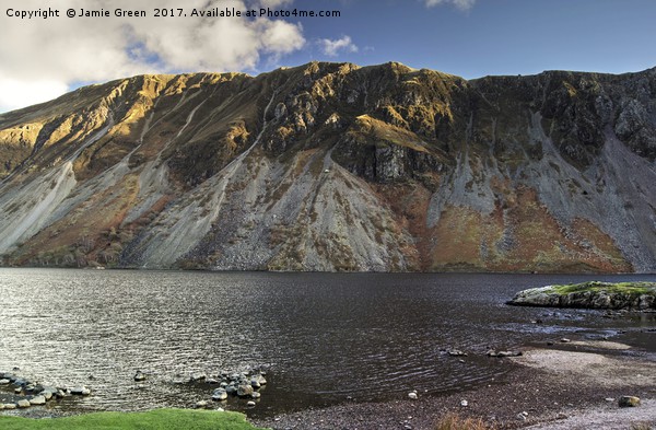 Wastwater Screes Picture Board by Jamie Green