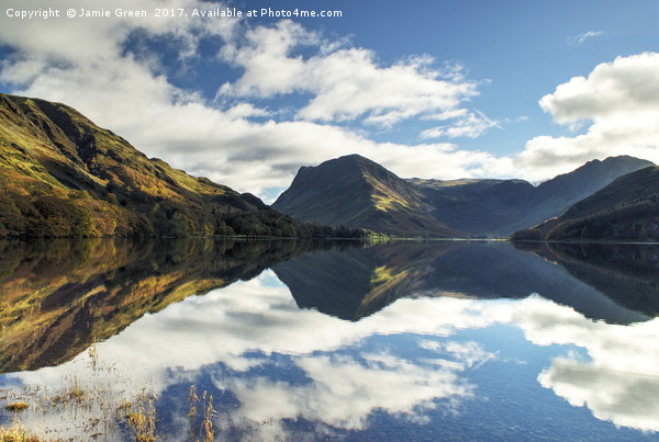 Buttermere in November Picture Board by Jamie Green