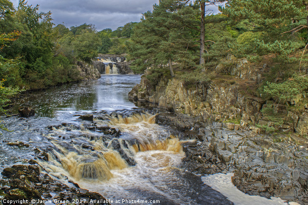 Low Force, Teesdale Picture Board by Jamie Green