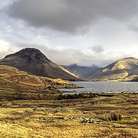 Buy canvas prints of Wastwater and the Wasdale Fells by Jamie Green