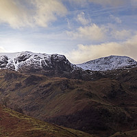 Buy canvas prints of Dove Crag and Hart Crag by Jamie Green