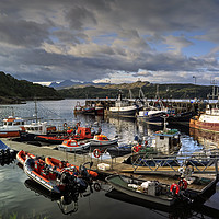Buy canvas prints of Gairloch Harbour Morning by Jamie Green