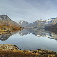 Buy canvas prints of The Wasdale Fells by Jamie Green