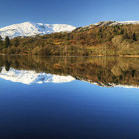 Buy canvas prints of Coniston Water in Winter by Jamie Green