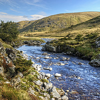 Buy canvas prints of River Findhorn in Strathdearn by Jamie Green