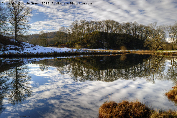 River Brathay, Elterwater Picture Board by Jamie Green