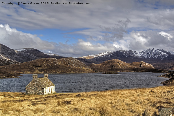 Loch Stack in April Picture Board by Jamie Green