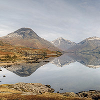 Buy canvas prints of Wastwater in Winter by Jamie Green
