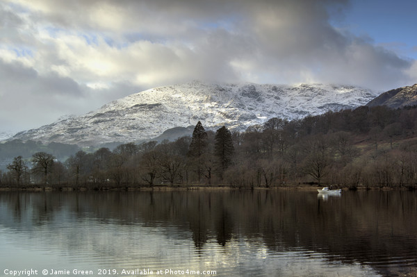 Coniston Old Man Picture Board by Jamie Green