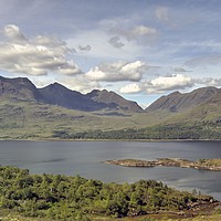Buy canvas prints of Upper Loch Torridon by Jamie Green