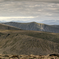 Buy canvas prints of Northern Ridges of the Cairngorms by Jamie Green