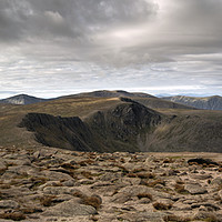 Buy canvas prints of High Tops of the Cairngorms by Jamie Green