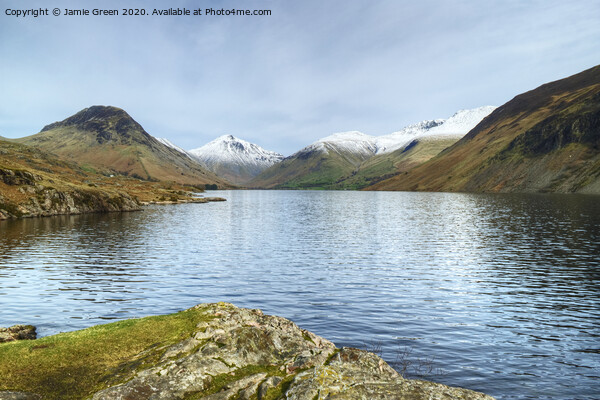 Wastwater in March Picture Board by Jamie Green