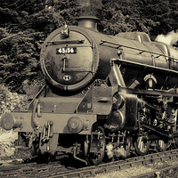 Buy canvas prints of Vintage Steam by Castleton Photographic