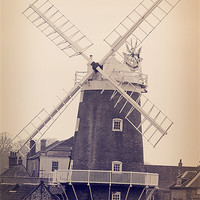 Buy canvas prints of Windmill by Castleton Photographic