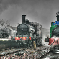 Buy canvas prints of Best of steam by Castleton Photographic