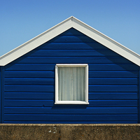 Buy canvas prints of Beach hut by Castleton Photographic