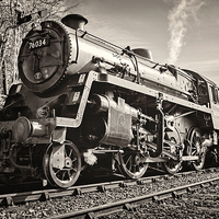 Buy canvas prints of Steam by Castleton Photographic