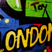 Buy canvas prints of London Spray Paint  At The Tunnel - Graffiti by Imran Soomro