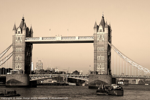 The Iconic Tower Bridge, London, England  Picture Board by Aidan Moran