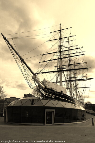 The Cutty Sark and Museum at Greenwich, London  Picture Board by Aidan Moran