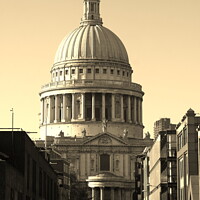 Buy canvas prints of The Majesty of St Pauls Cathedral  by Aidan Moran
