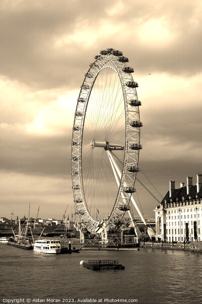 The Enchanting London Eye Picture Board by Aidan Moran