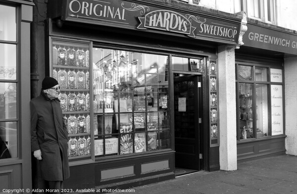  Hardys Original Sweetshop, Greenwich, London Picture Board by Aidan Moran