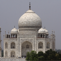 Buy canvas prints of Taj Mahal - India 002 by Aidan Moran