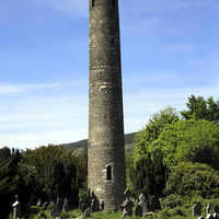 Buy canvas prints of  Round Tower  by Aidan Moran