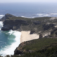 Buy canvas prints of  Cape Of Good Hope Coastline South Africa by Aidan Moran