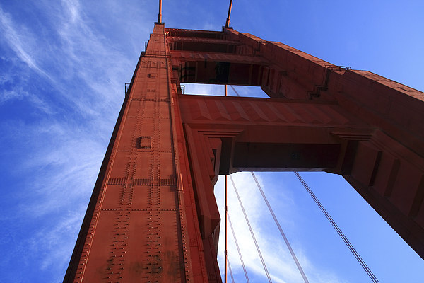  Golden Gate Tower  Picture Board by Aidan Moran