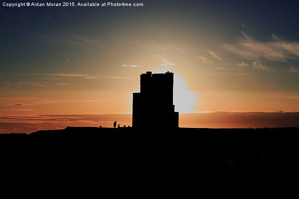   Briens Tower At Sunset  Picture Board by Aidan Moran