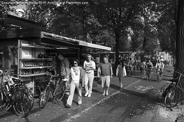  Amsterdam Street Market  Picture Board by Aidan Moran