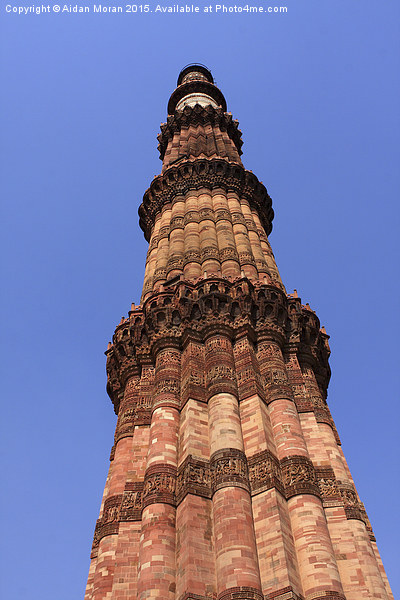  Qutab Minar New Delhi India  Picture Board by Aidan Moran