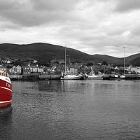 Buy canvas prints of Red Fishing Trawler  by Aidan Moran