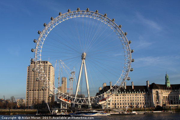 The London Eye  Picture Board by Aidan Moran