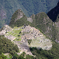 Buy canvas prints of Inca Trail To Machu Picchu  by Aidan Moran