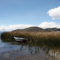 Buy canvas prints of Lake Titicaca, Bolivia  by Aidan Moran