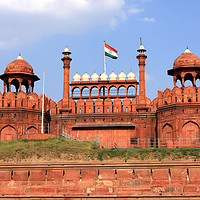 Buy canvas prints of Red Fort New Delhi  by Aidan Moran